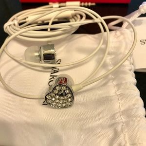 Swarovski earphones ( new, never used).